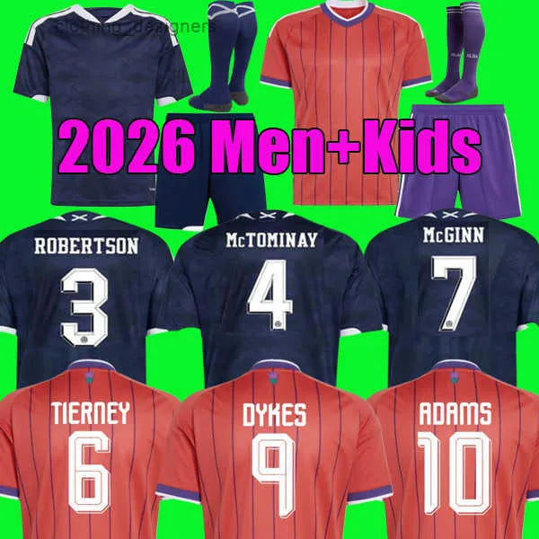 scotland football shirt 2026 World Cup ROBERTSON McTominay Soccer Jerseys 26 27  - SitterJersey.com