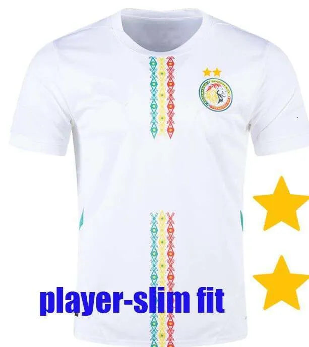 2 Star Senegal Soccer Jerseys 2025 2026 National Team SARR P.M.SARR N.JACKSON DI - SitterJersey.com