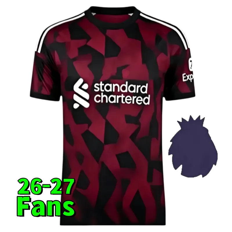 liverpooll 25 26 27The Reds Mohamed ISAK WIRTZ MAC ALLISTER Home Away men Soccer - SitterJersey.com