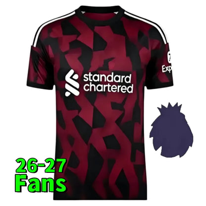 liverpooll 25 26 27The Reds Mohamed ISAK WIRTZ MAC ALLISTER Home Away men Soccer - SitterJersey.com