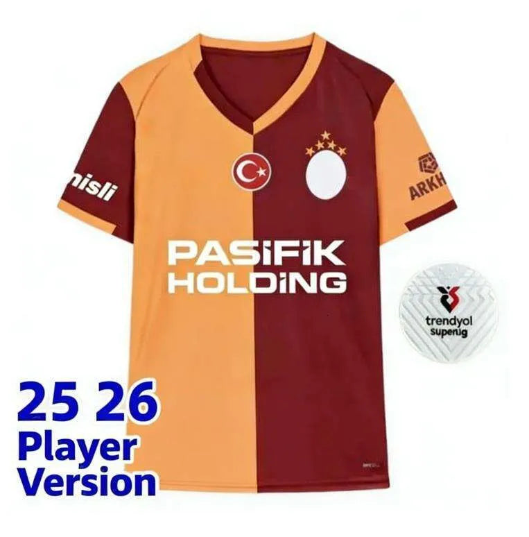 Galatasaray 25 26 27 Soccer Jerseys ICARDI ZANIOLI BAKAMBU MERTENS ZAHA AKGUN AK - SitterJersey.com