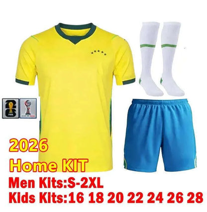 Brazil Jersey 2026 World Cup ENDRICK CASEMIRO Soccer Jerseys RICHARLISON Camiset - SitterJersey.com