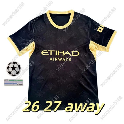 25 26 27 HAALAND MAN CITY soccer jerseys FODEN MARMOUSH DOKU MARMOUSH KOVACIC GV - SitterJersey.com