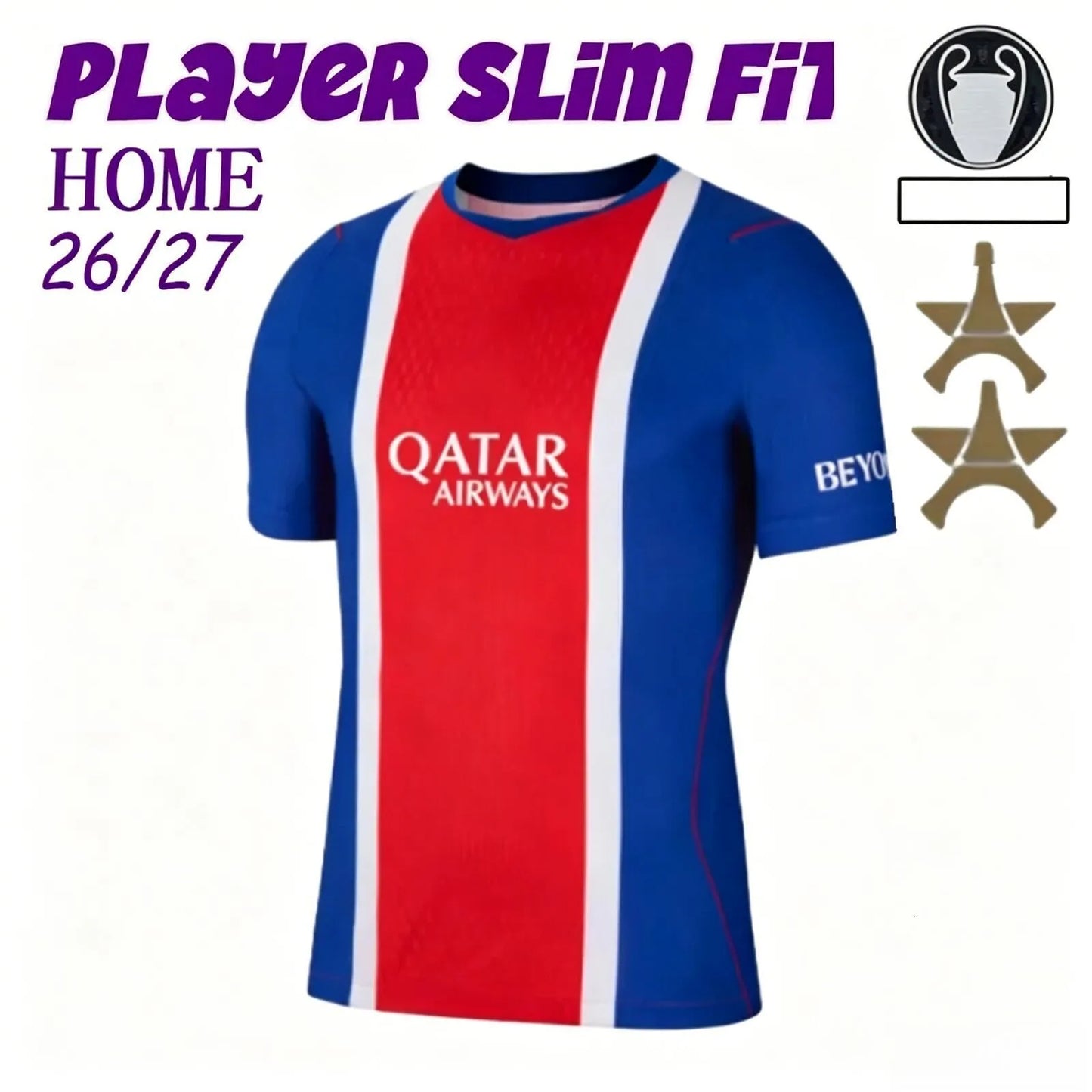 Psges jersey Soccer Jerseys DEMBELE HAKIMI 25 26 27 enfants 2026 football shirts - SitterJersey.com