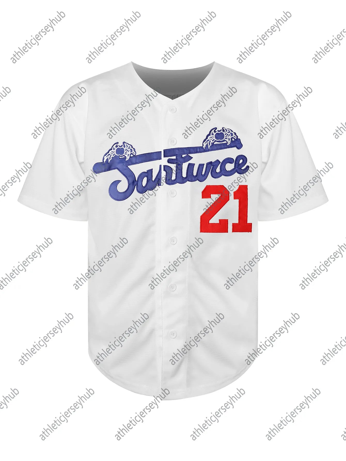 21 Clemente Jersey Jerseys baseball Jerseys White Embroidery For Training And Co - SitterJersey.com