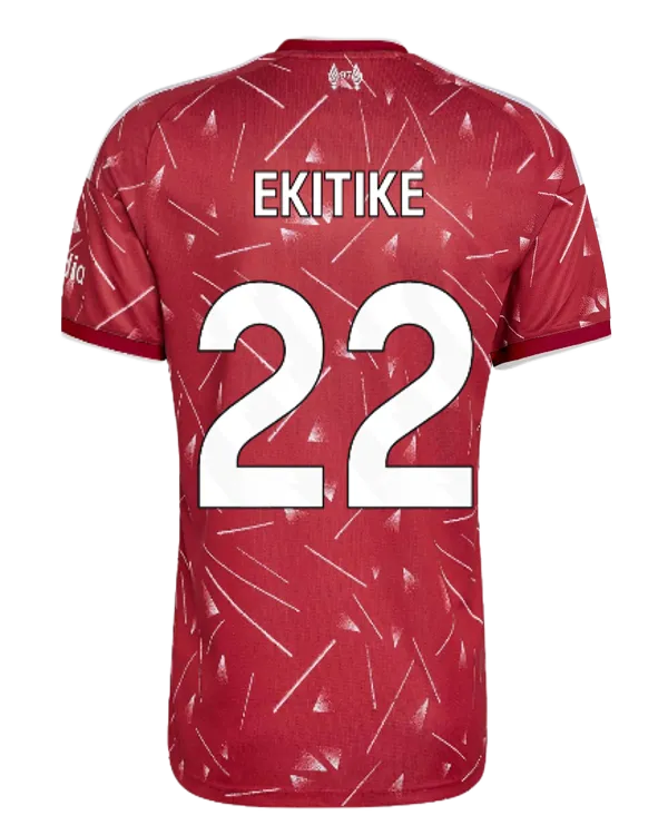 2026 ISAK EKITIKE WIRTZ DIOGO J. KERKEZ FRIMPONG M.SALAH liverpool 26 27 FC Foot - SitterJersey.com