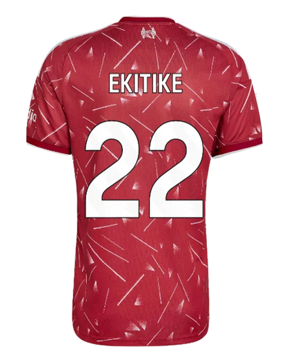 2026 ISAK EKITIKE WIRTZ DIOGO J. KERKEZ FRIMPONG M.SALAH liverpool 26 27 FC Foot - SitterJersey.com