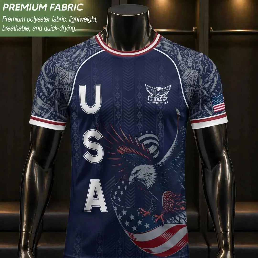 usa jersey 2026 worldcup Usa Soccerjersey 2026 World Cup PULISIC BALOGUN Footbal - SitterJersey.com