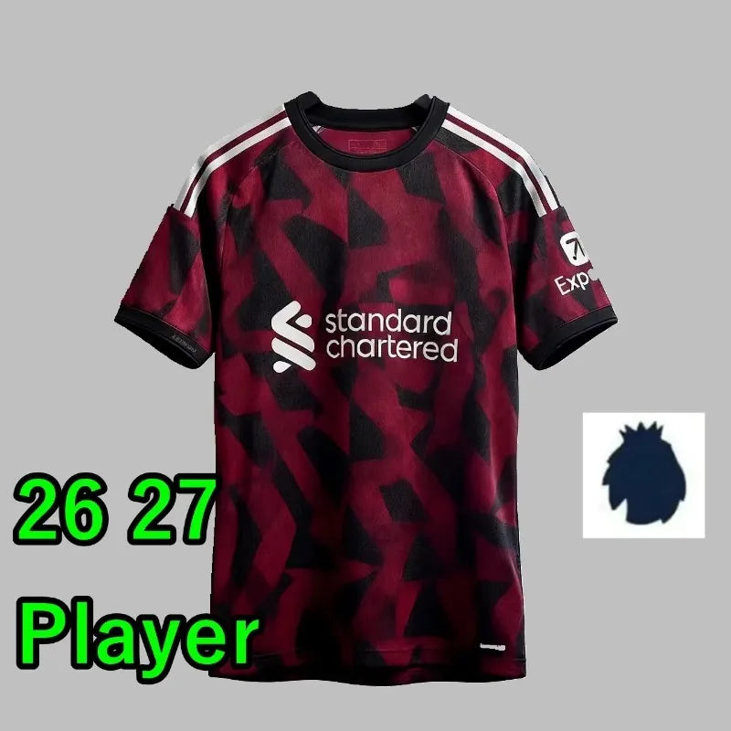 liverpool 26 27 Mohamed Salah ISAK wirtz Ekitike SZOBOSZLAI football jersey MAC  - SitterJersey.com