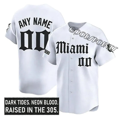 Miamis Marlins Jersey Eury Perez Kyle Stowers Otto Lopez Sandy Alcantara Liam Hi - SitterJersey.com