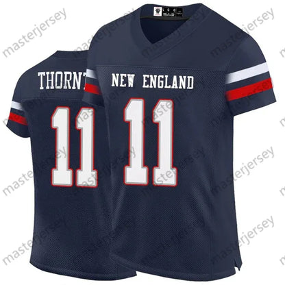10 Drake Maye Football Jerseys Christian Gonzalez Rhamondre Stevenson Demario Do - SitterJersey.com