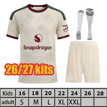 ManUnited SESKO MBEUMO CUNHA 25 26 27 Soccer Jerseys football shirts B. FERNANES - SitterJersey.com