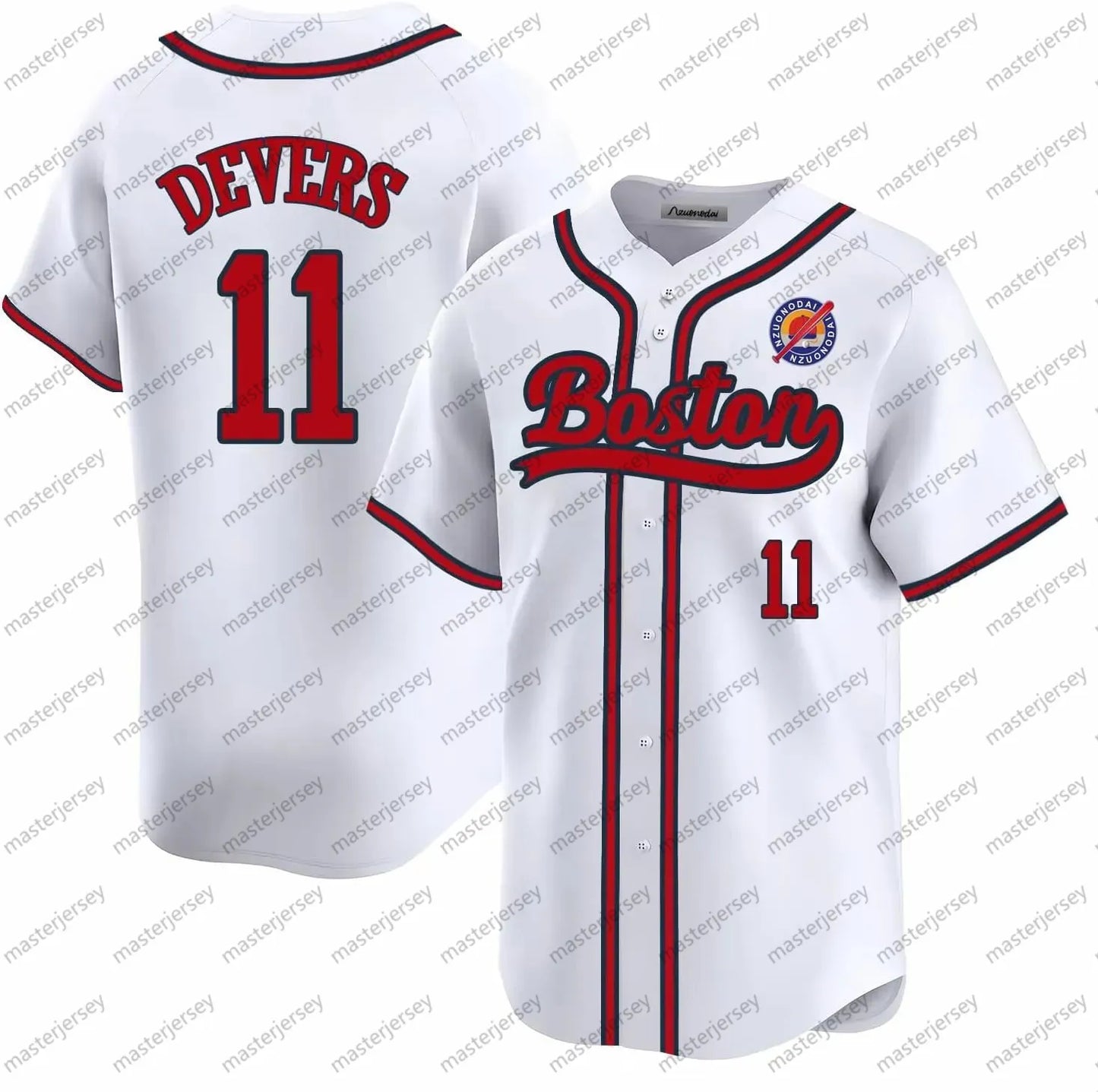 16 DURAN Baseball Jerseys ORTIZ YOSHIDA RAFAEL MASATAKA DEVERS JARREN Custom Men - SitterJersey.com