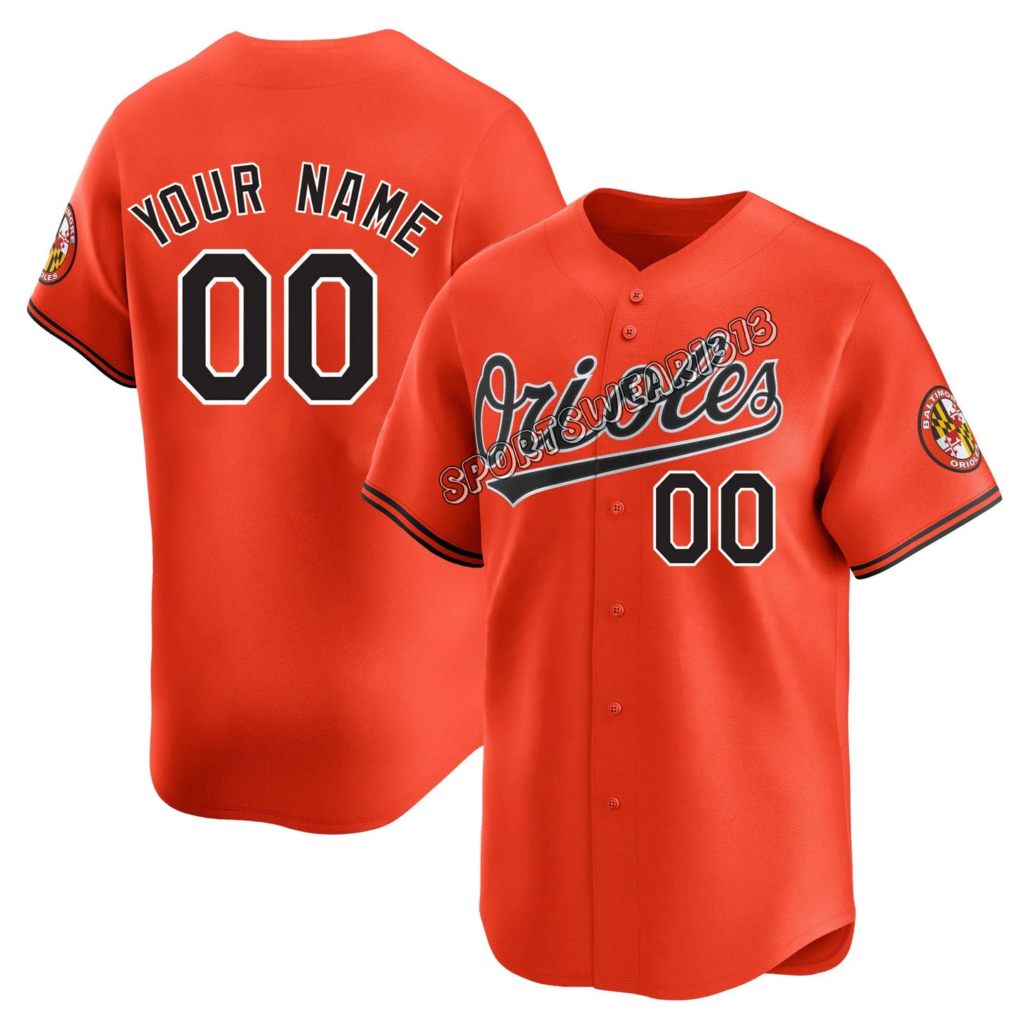 USA 250 Fourth of July Baseball Jersey Baltimores Oriole Adley Rutschman 2 unnar - SitterJersey.com