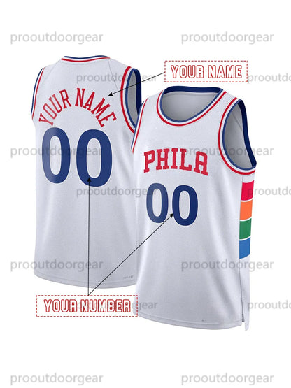 0 Maxey 2025 Basketball Jersey Iverson Embiid McCain George Harden Lowry Drummon - SitterJersey.com