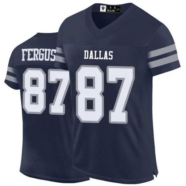 88 Lamb Parsons Prescott Diggs Aubrey 2024 Football Jerseys Ferguson Rush Stauba - SitterJersey.com