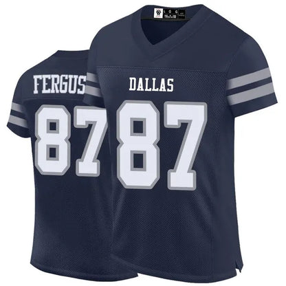 88 Lamb Parsons Prescott Diggs Aubrey 2024 Football Jerseys Ferguson Rush Stauba - SitterJersey.com
