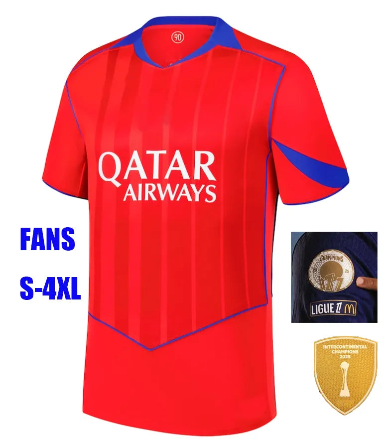 maillot PSGES jerseys 26 27 avec flocage Labubu Kvaratskhelia Night Edition JOAO - SitterJersey.com