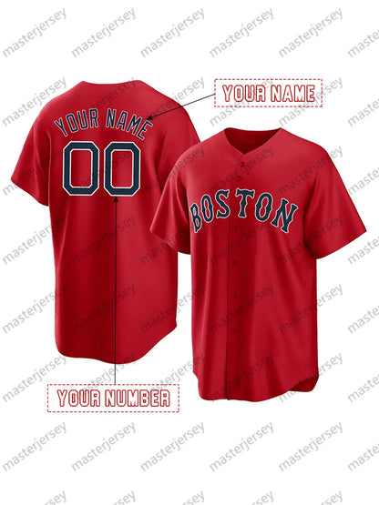 16 DURAN Baseball Jerseys ORTIZ YOSHIDA RAFAEL MASATAKA DEVERS JARREN Custom Men - SitterJersey.com