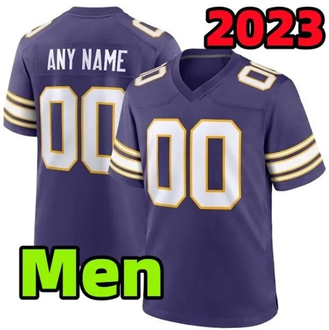 MinnesotaS J.J. McCarthy Addison Justin Jefferson VikingsSJersey Hockenson Kyler - SitterJersey.com