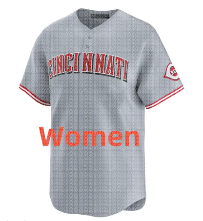 Reds Baseball Jersey Custom Elly De La Cruz Ke'Bryan Hayes Tyler Stephenson Spen - SitterJersey.com