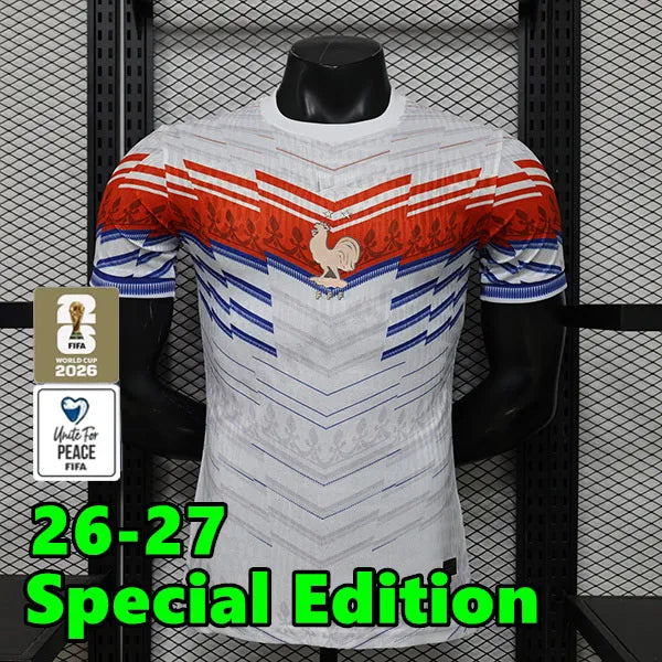 NEW 26 27 France jersey 2026 World Cup french soccer jerseys MBAPPE THAUVIN BARC - SitterJersey.com