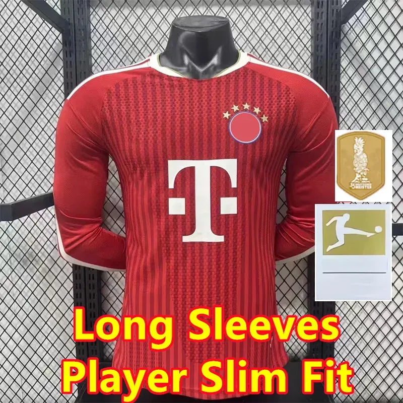 26 27 BayernS KANE MUSIALA OLISE soccer jerseys PAULOUIC LUIS DIAZ DAVIES MULLER - SitterJersey.com