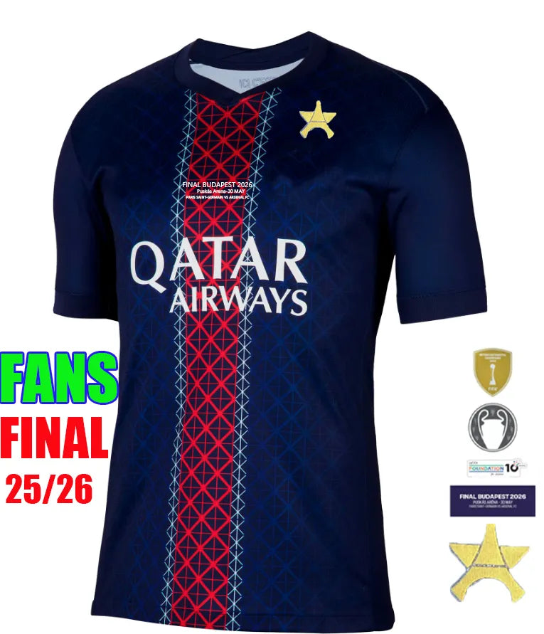 maillot PSGES jerseys 26 27 avec flocage Labubu Kvaratskhelia Night Edition JOAO - SitterJersey.com