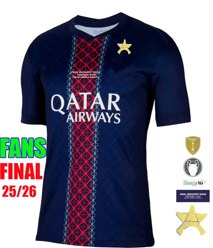 maillot PSGES jerseys 26 27 avec flocage Labubu Kvaratskhelia Night Edition JOAO - SitterJersey.com