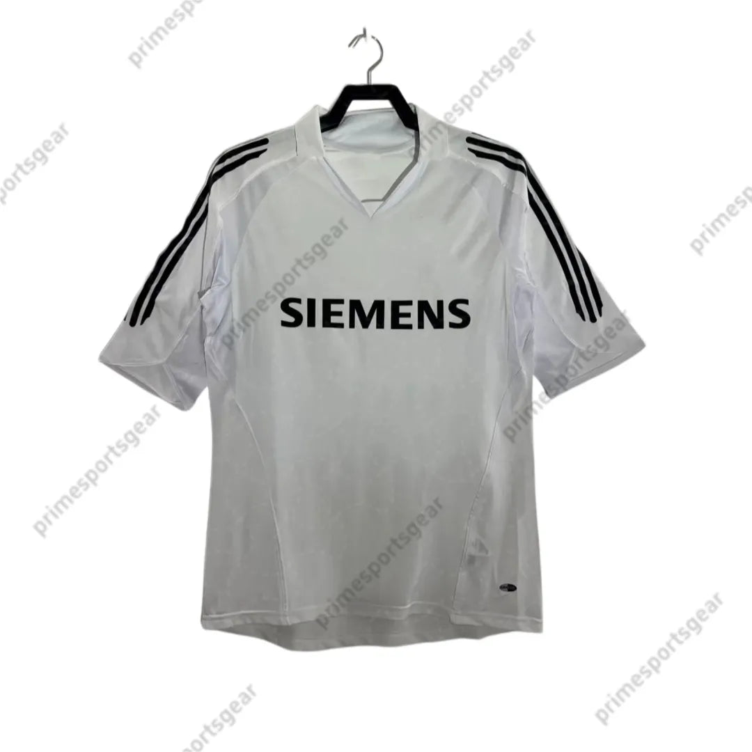 camiseta realmadrid Retro Soccer Jerseys Finals Football Shirt GUTI BENZEMA SEED - SitterJersey.com