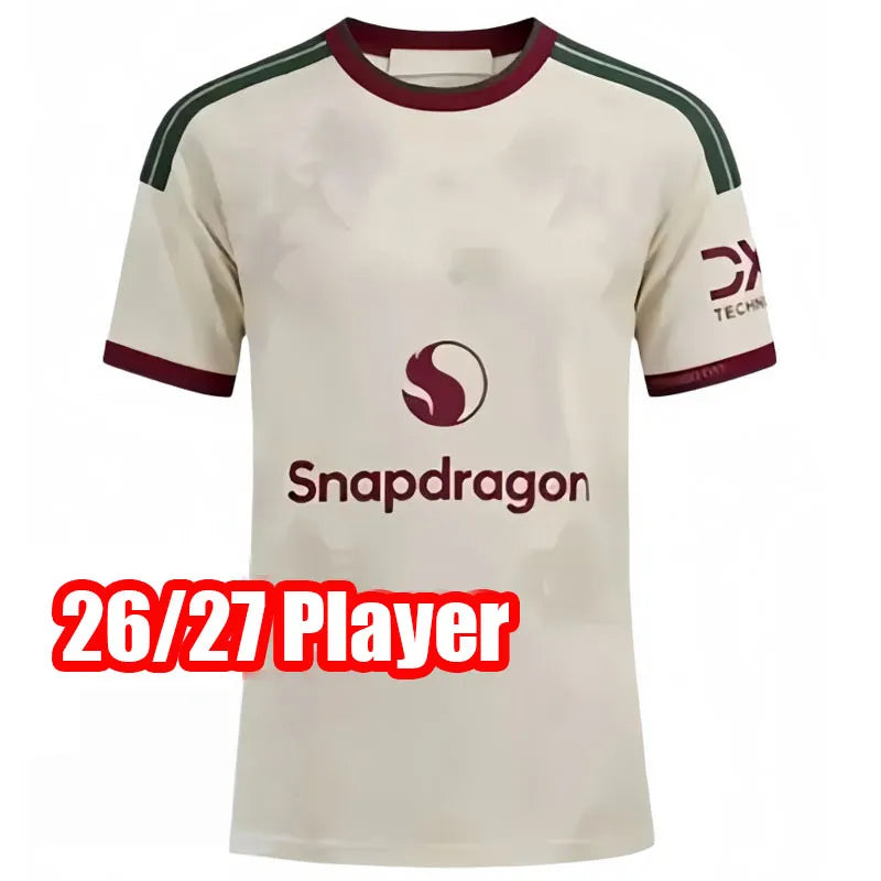 ManUnited SESKO MBEUMO CUNHA 25 26 27 Soccer Jerseys football shirts B. FERNANES - SitterJersey.com