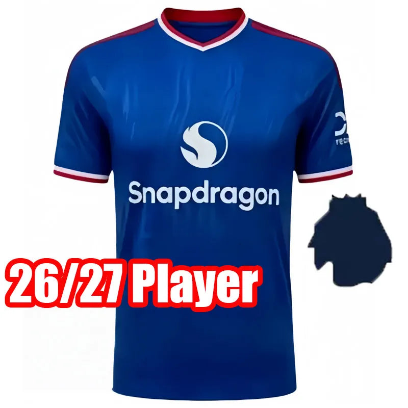 ManUnited SESKO MBEUMO CUNHA 25 26 27 Soccer Jerseys football shirts B. FERNANES - SitterJersey.com