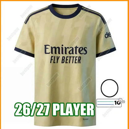 2026 2027 SAKA ZUBIMENDI GYOKERES EZE Arsenally soccer jerseys HINCAPIE DOWMAN O - SitterJersey.com