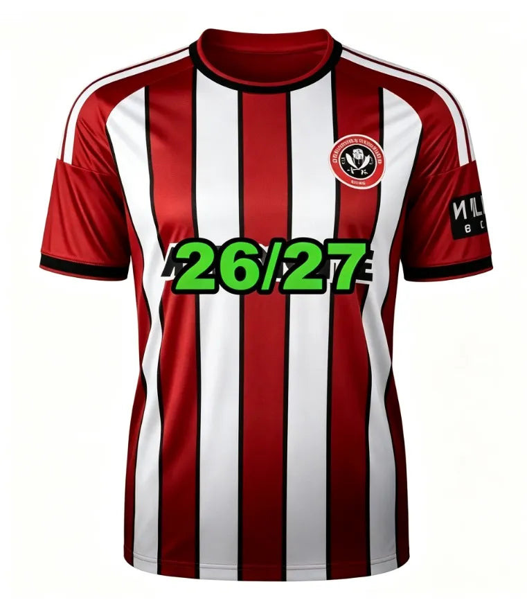 S-4XL 26 27 sheffield uniteds soccer jerseys men kids kit football shirts 2026 2 - SitterJersey.com