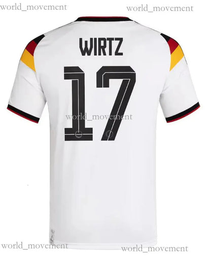 Germany Jersey 2026 World Cup 125TH Musiala Wirtz Havertz Kimmich Soccer Jerseys - SitterJersey.com