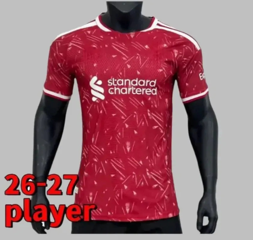 liverpool 26 27 Mohamed Salah ISAK wirtz Ekitike SZOBOSZLAI football jersey MAC  - SitterJersey.com