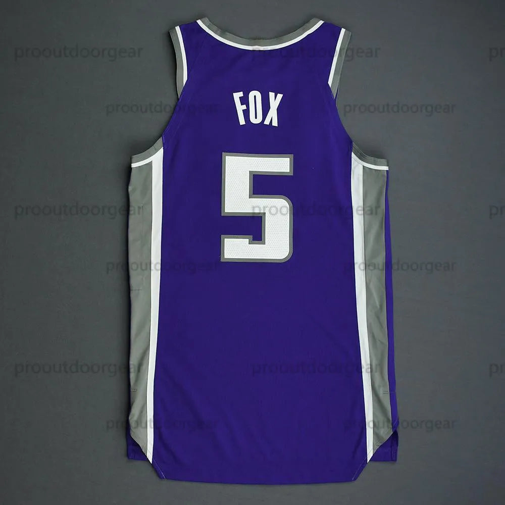 2025 Basketball Jersey 5 Fox Murray Sabonis Crawford Jerseys Mens Womens Youth S - SitterJersey.com