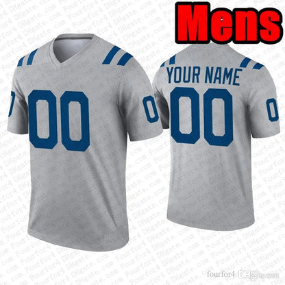 Tyler Warren Daniel Jones Football Jersey Jonathan Taylor Ahmad Sauce Gardner Ri - SitterJersey.com