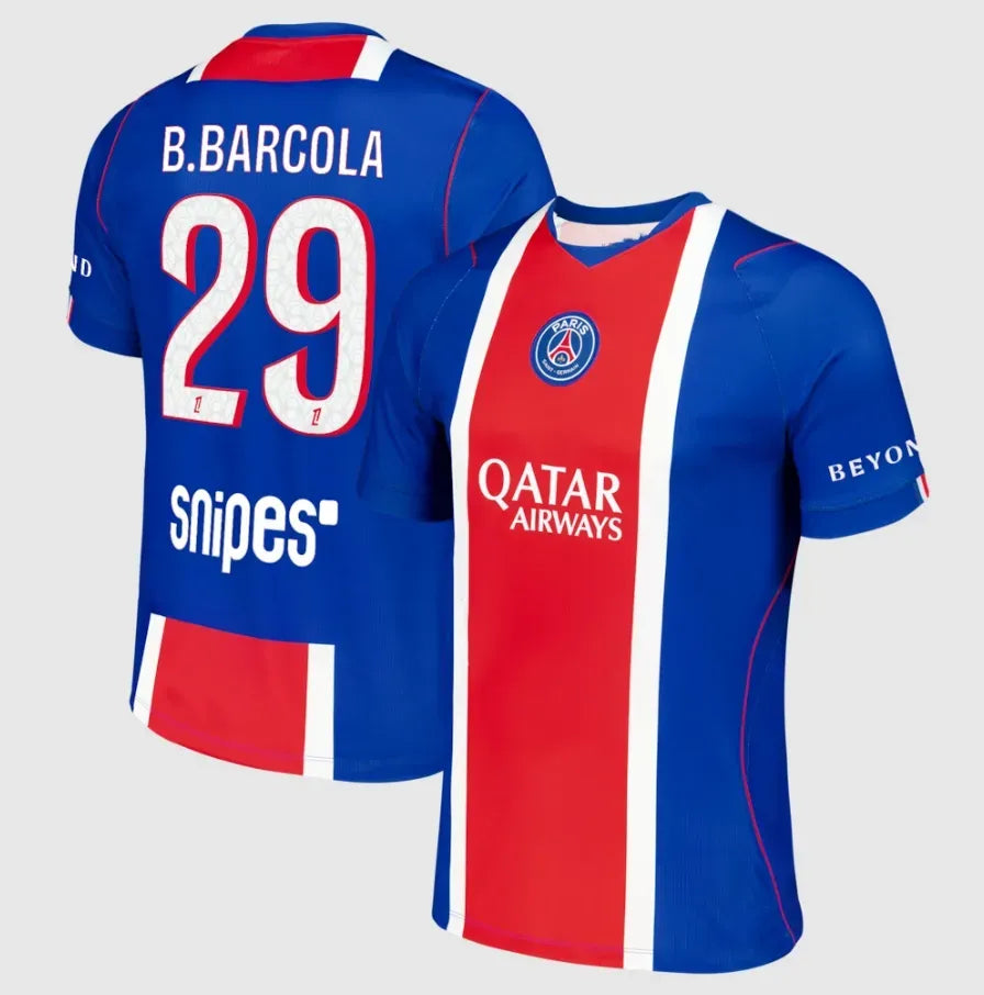 Psges jersey Soccer Jerseys DEMBELE HAKIMI 25 26 27 enfants 2026 football shirts - SitterJersey.com