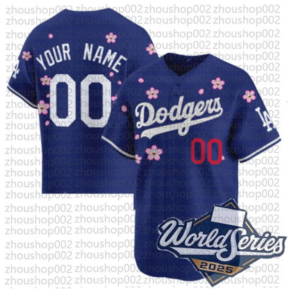 2025 Custom Dodgers Jersey Shohei 17 Ohtani Mookie 50 Betts 18 Yamamoto Freddie  - SitterJersey.com
