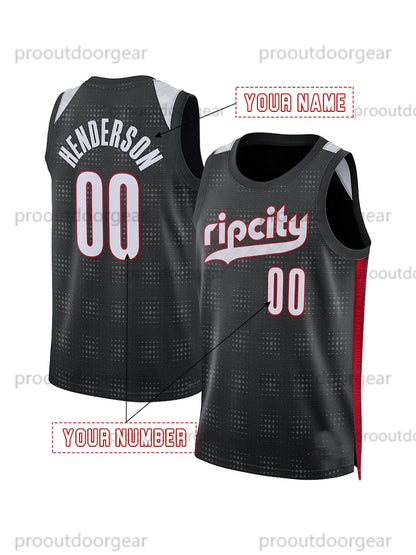 2025 Basketball Jersey Clingan Simons Avdija Banton Custom Jerseys Sweatshirt -  - SitterJersey.com