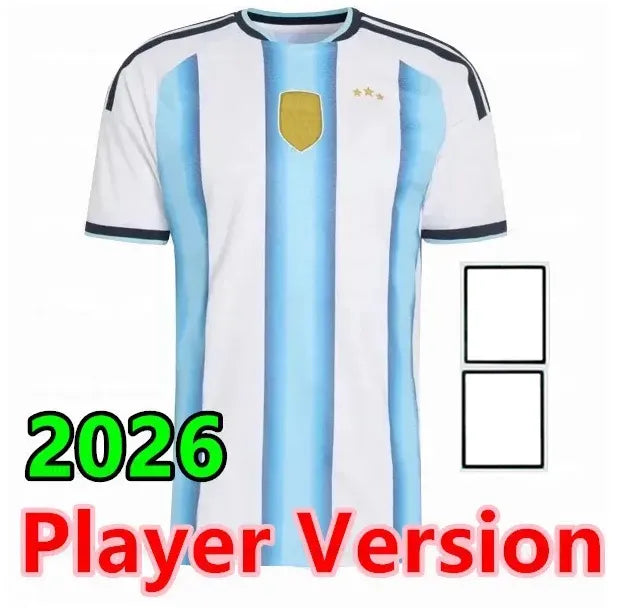 Portugal 2026 World Cup Jersey Argentina World Cup 2026 Soccer Jerseys MESSI GARNACHO DE PAUL National Team MARTINEZ KUN AGUERO Maradona Football Shirts 26 27 Women Men Kids Kit - SitterJersey.com