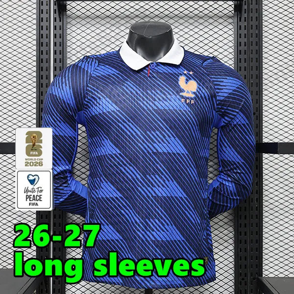 NEW 26 27 France jersey 2026 World Cup french soccer jerseys MBAPPE THAUVIN BARC - SitterJersey.com