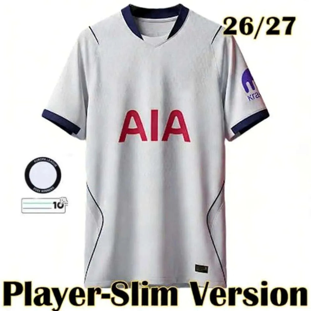 25 26 27 tottenham 1901 125th Anniversary XAVI Season SOLANKE GALLAGHER KUDUS MA - SitterJersey.com