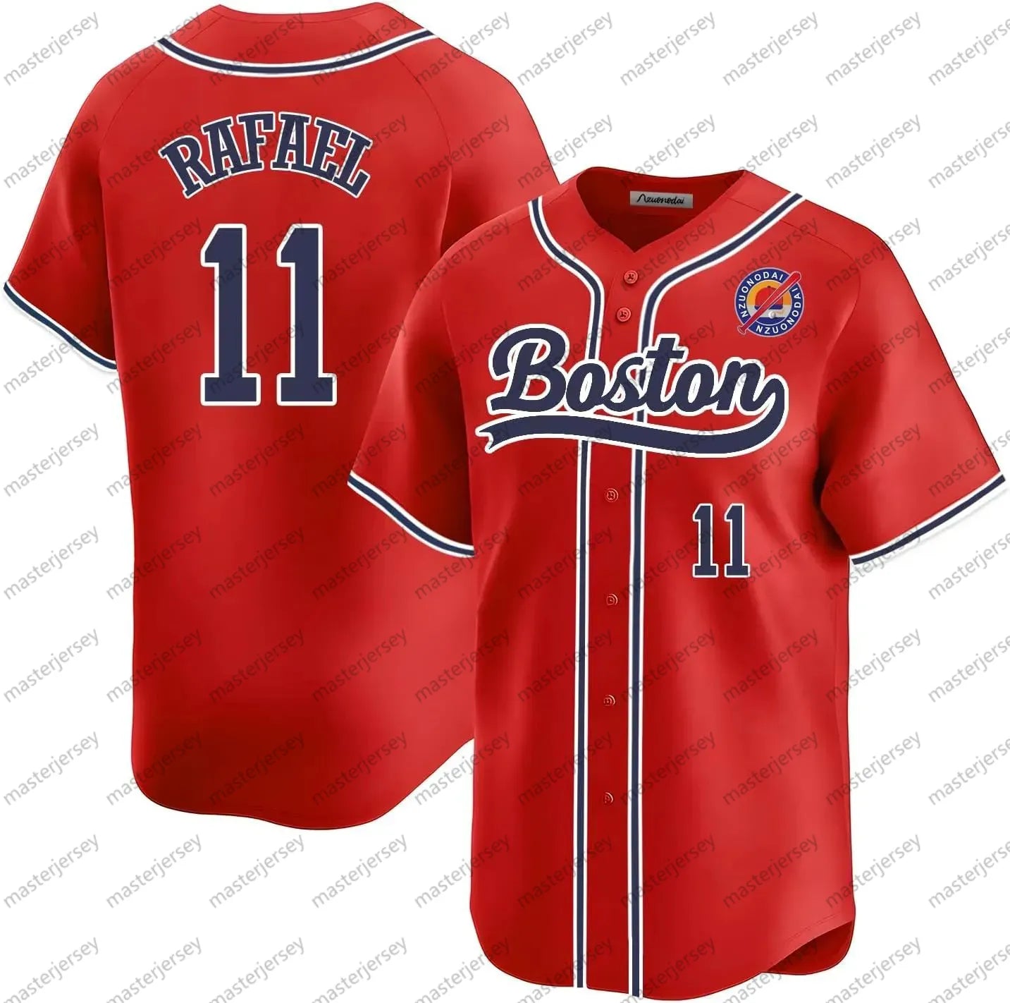16 DURAN Baseball Jerseys ORTIZ YOSHIDA RAFAEL MASATAKA DEVERS JARREN Custom Men - SitterJersey.com