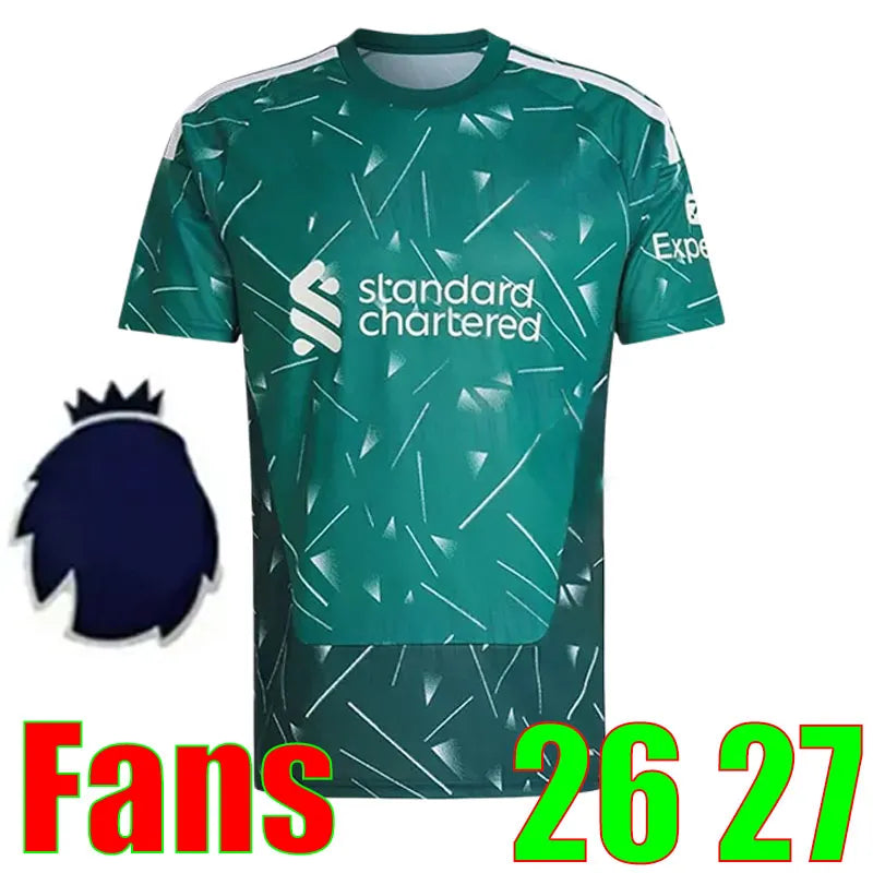 Liveropool Jersey 26 27 SZOBOSZLAI LFC ISAK WIRTZ EKITIKE M.SALAH VIRGIL soccer  - SitterJersey.com