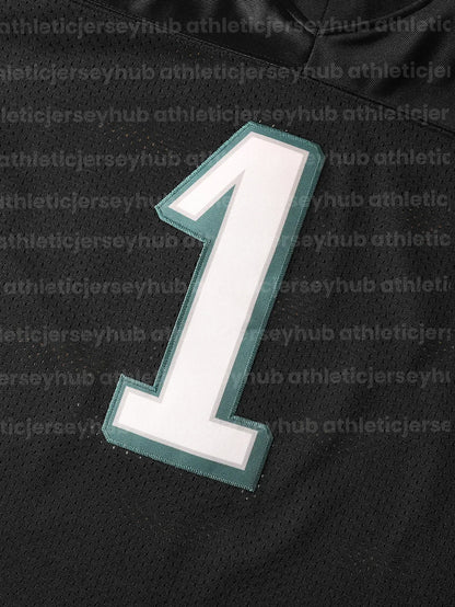 Men's 1 Black 26 62 Green America Football Jersey - Breathable, Short Sleeve, V- - SitterJersey.com