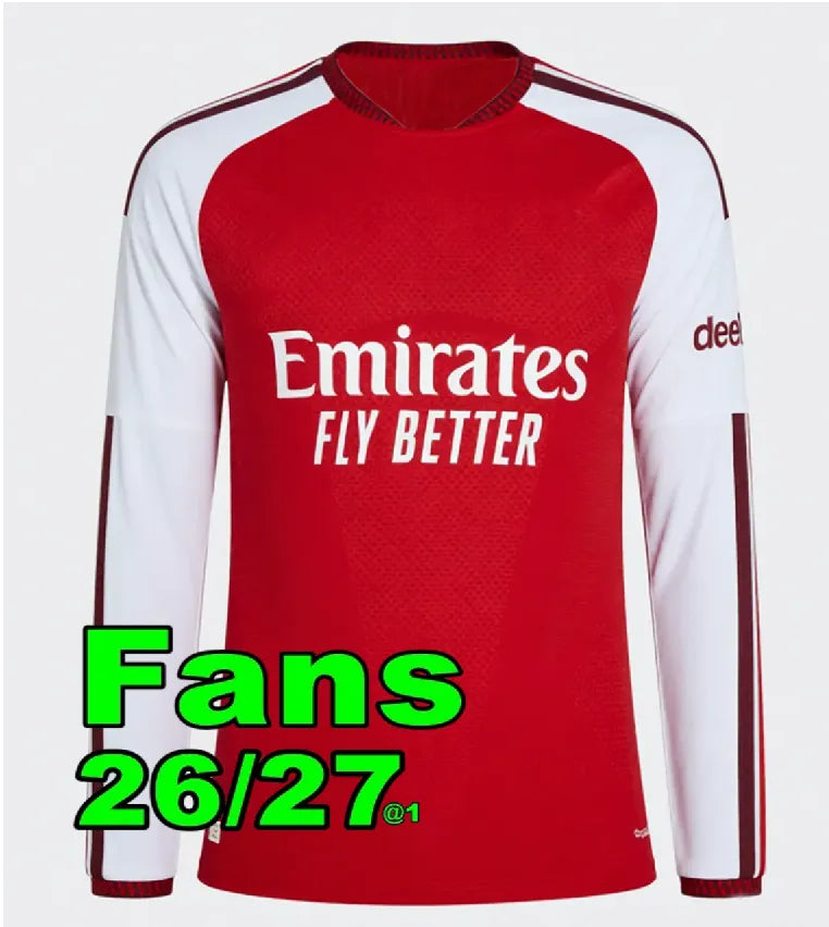 ArSeNallll 26 27 ALAFIORI soccer jerseys RICE SAKA Fans Player MADUEKE ZUBIMENDI - SitterJersey.com