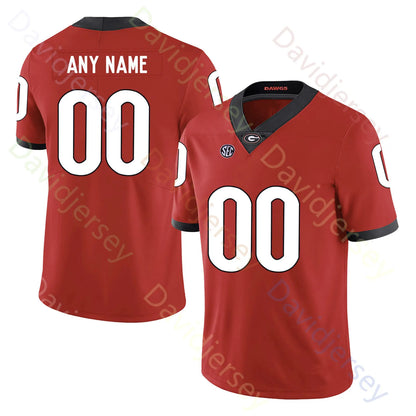 Georgia Bulldog Football Jersey College Gunner Stockton Zachariah Branch Kaiden  - SitterJersey.com