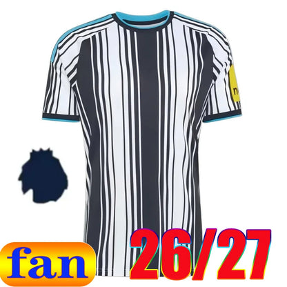 Newcastle 26 27 Football Shirt Black Children's Set Top BARNES BRONO G. Gordon I - SitterJersey.com